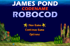 James Pond - Codename Robocod Title Screen